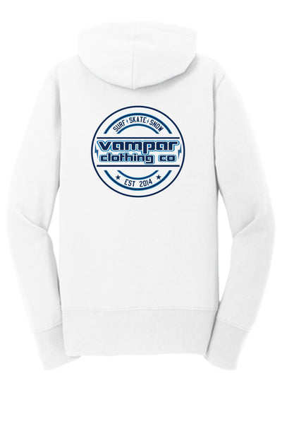 10th Anniversary Women's Zip Up Hoodie